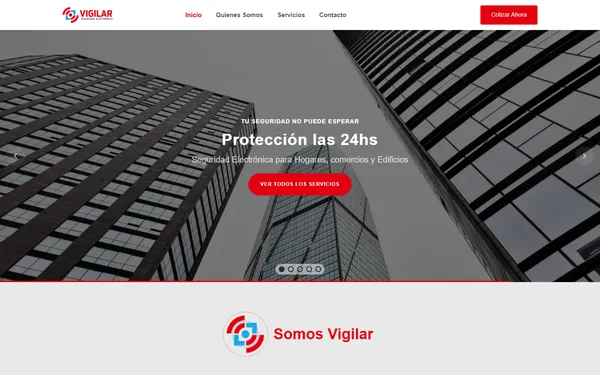 Sitio web de Vigilar